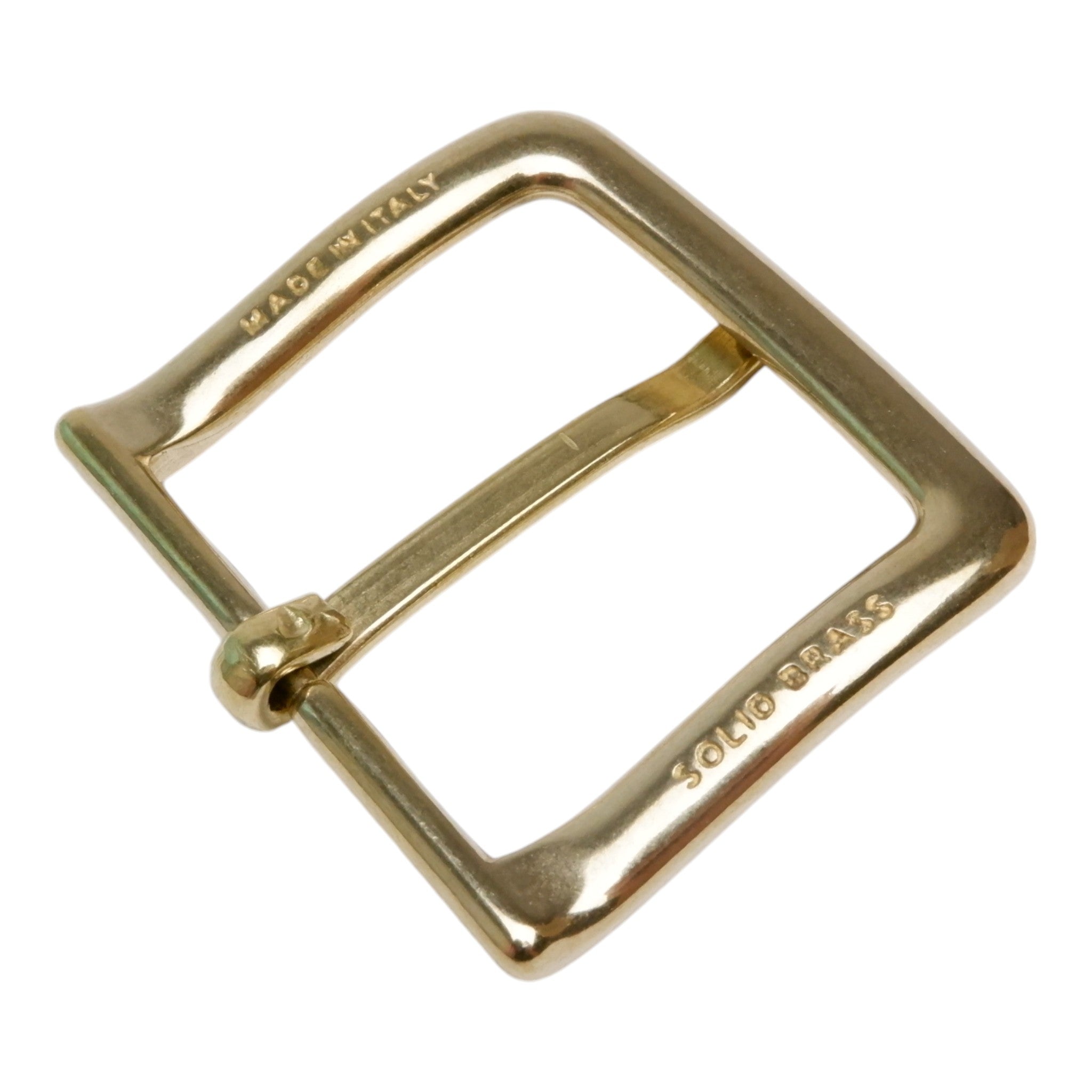 Italian Buckle - Brass (40mm)