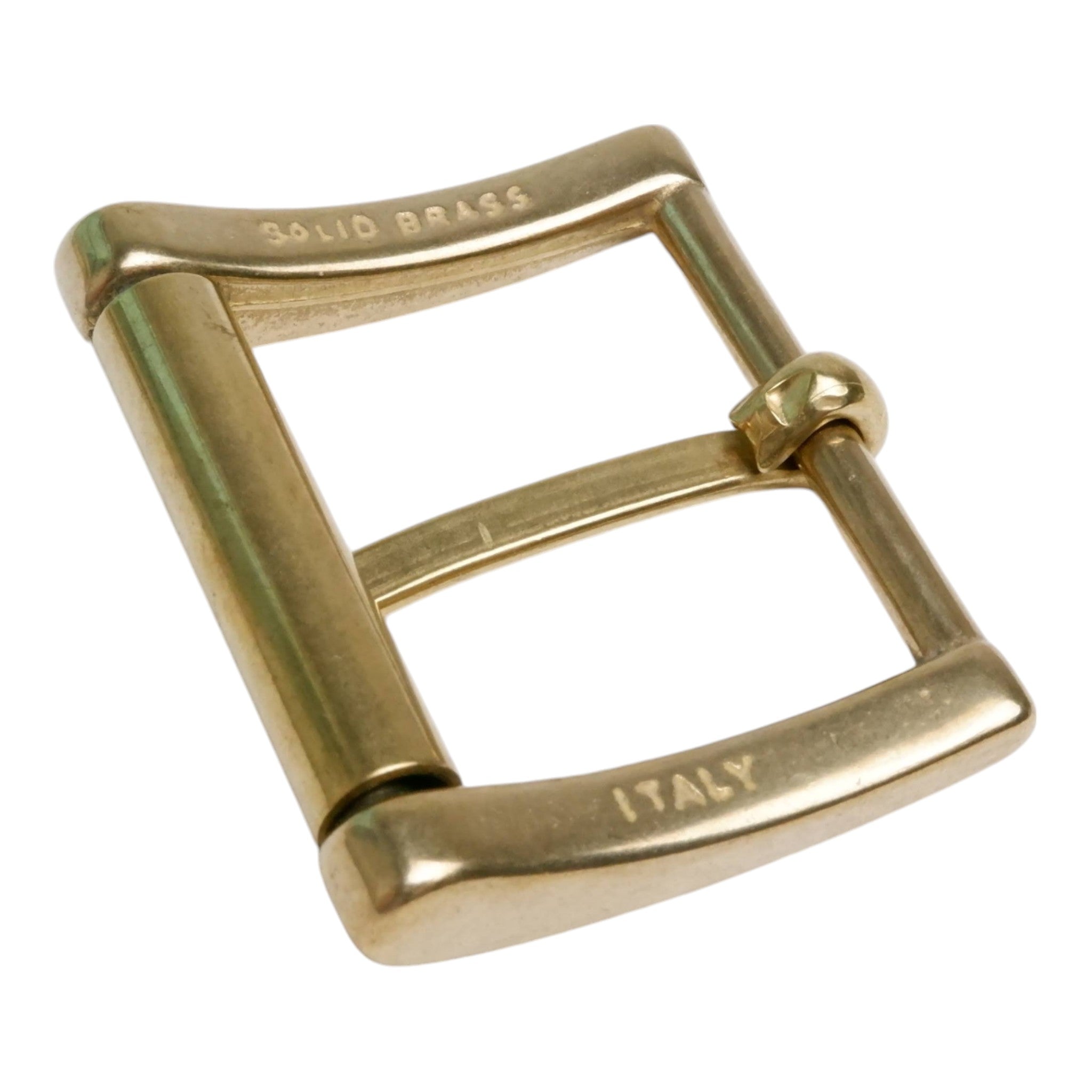 Italian Buckle - Solid Brass Roller Buckle (40mm)