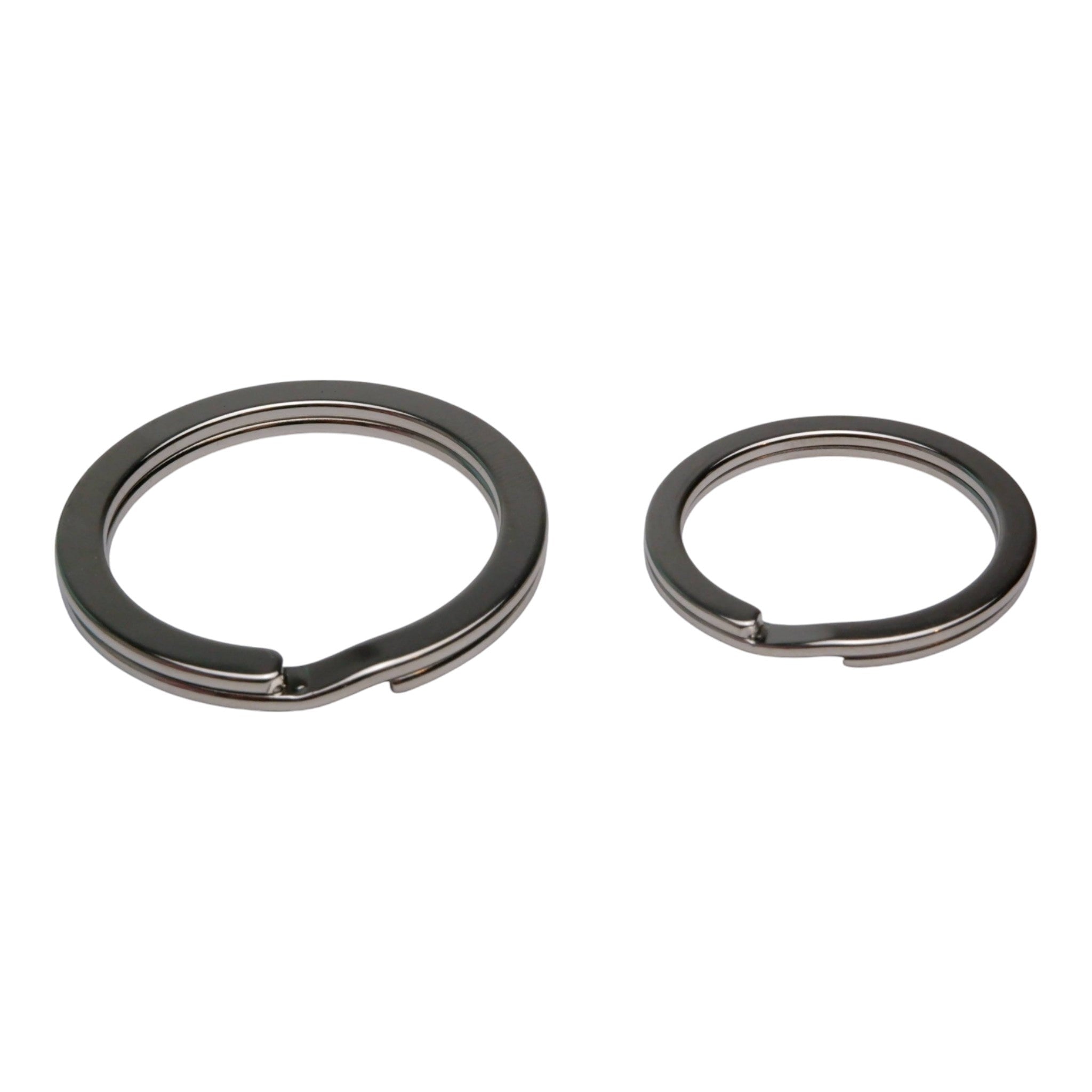 Flat Split Keyrings - 30mm/38mm