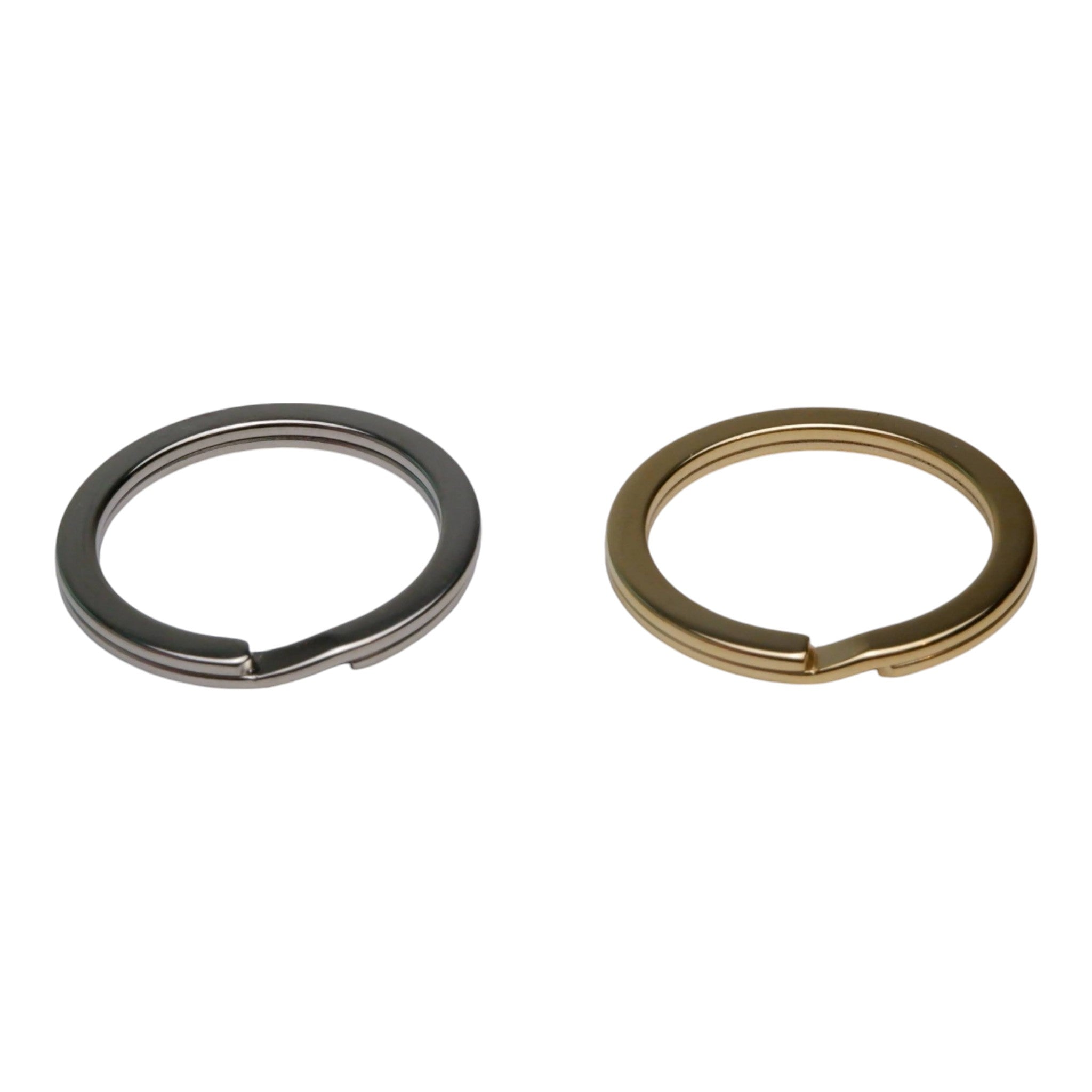 Flat Split Keyrings - 30mm/38mm