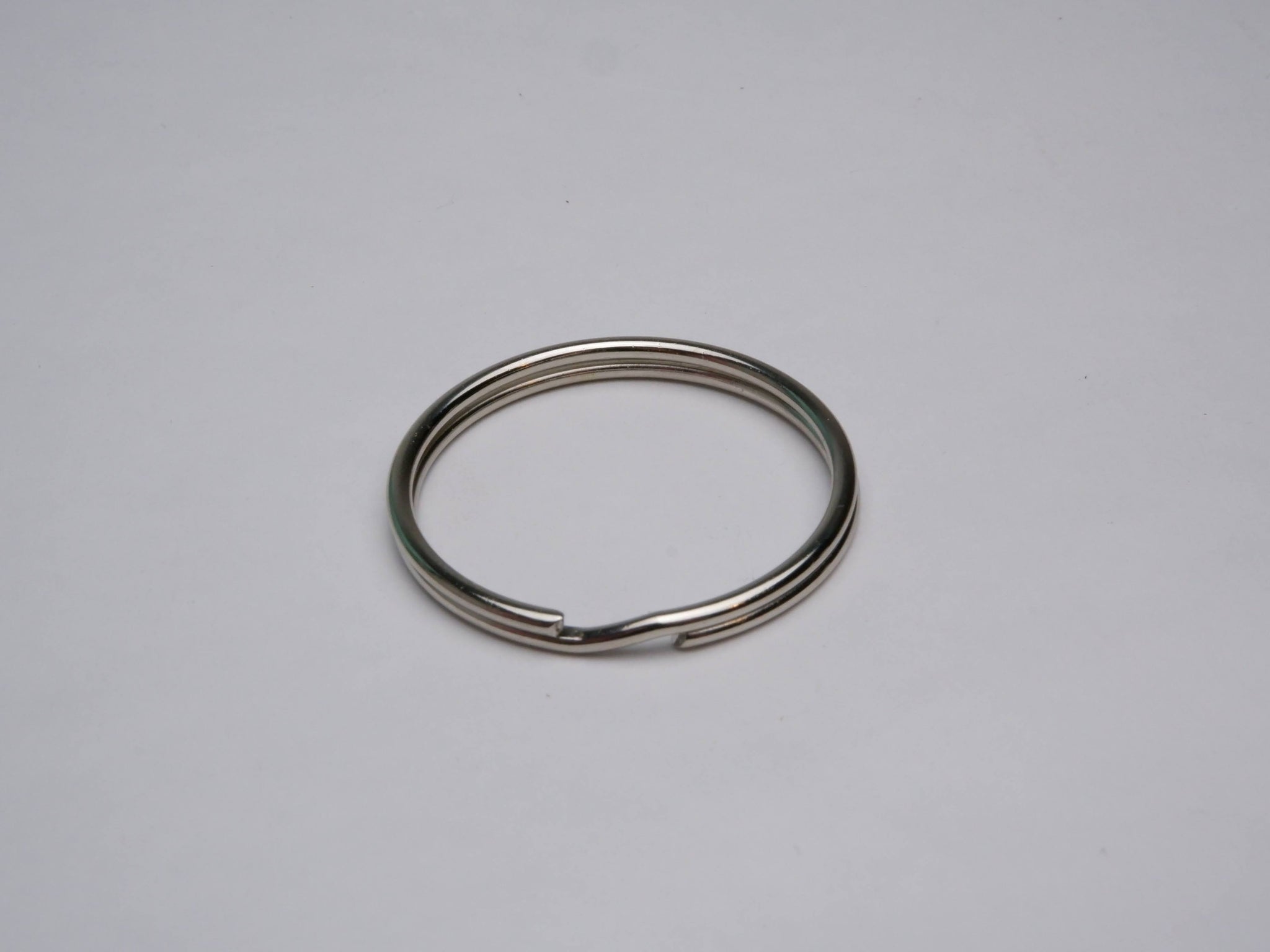 Nickel Split Ring Keyrings
