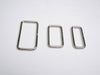 Rectangular Strap Keeper - Nickel