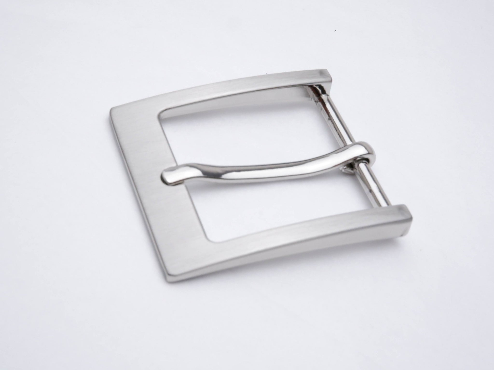 Satin Finish - White Bronze Buckle 40mm - (52x53mm)