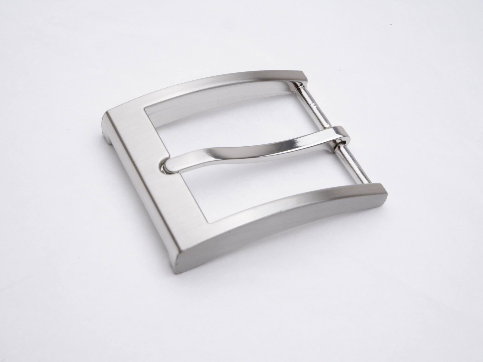 Satin Finish - White Bronze Buckle 35mm (47x50mm)