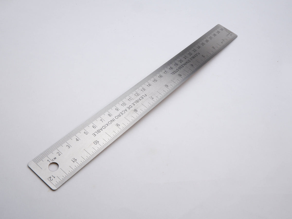 C-Thru Flexible Stainless Steel Ruler – Krueger Pottery Supply