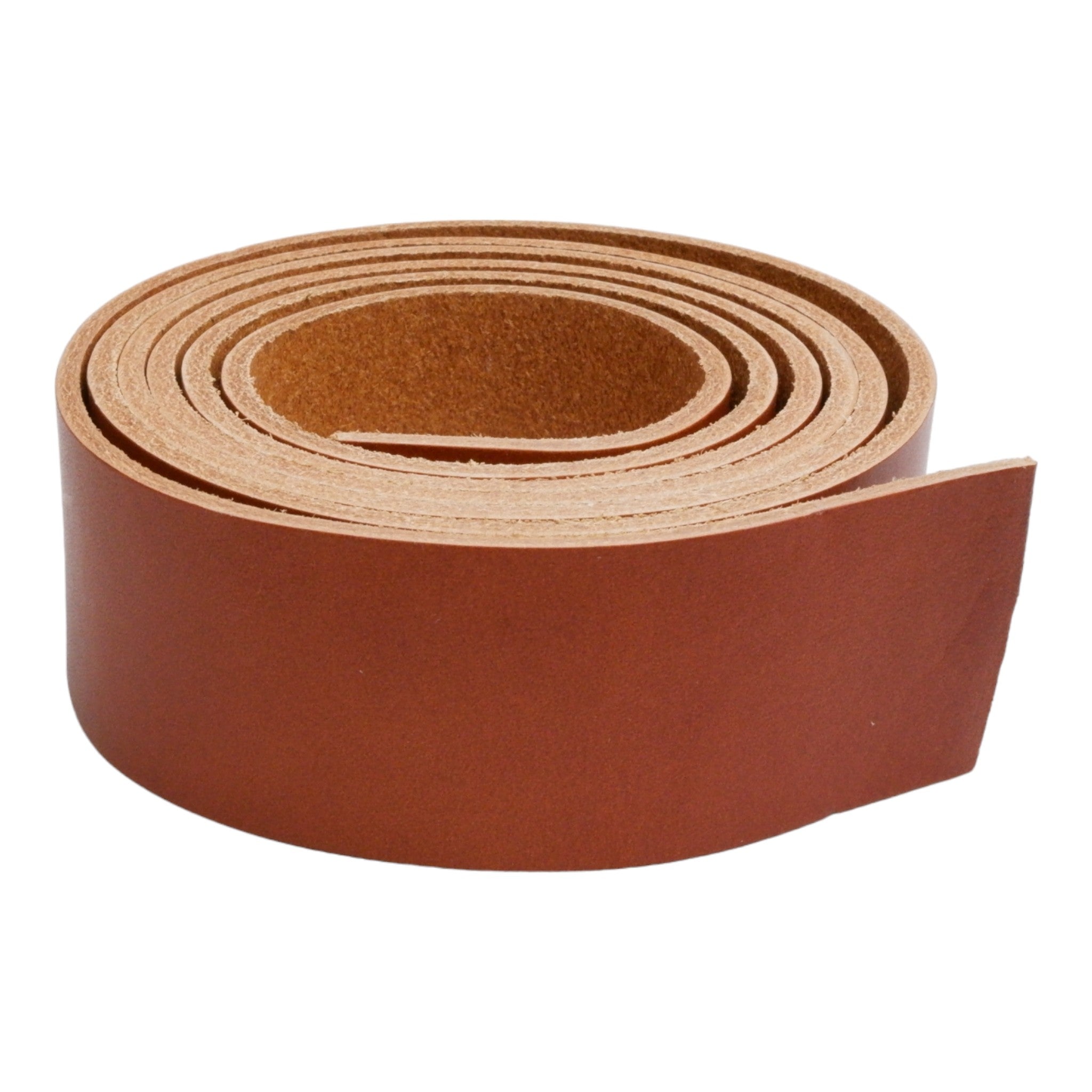 Belt Blanks 38mm Cognac Crafts By Littlebear