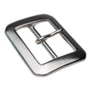 Japanese Buckle - Matte Nickel Single Prong (40mm)