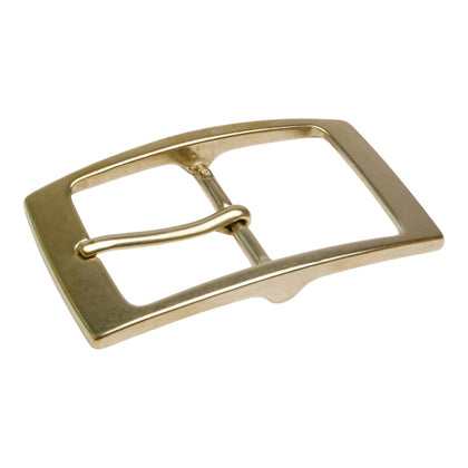 Italian Buckle - Solid Brass Double Bracket (35mm)