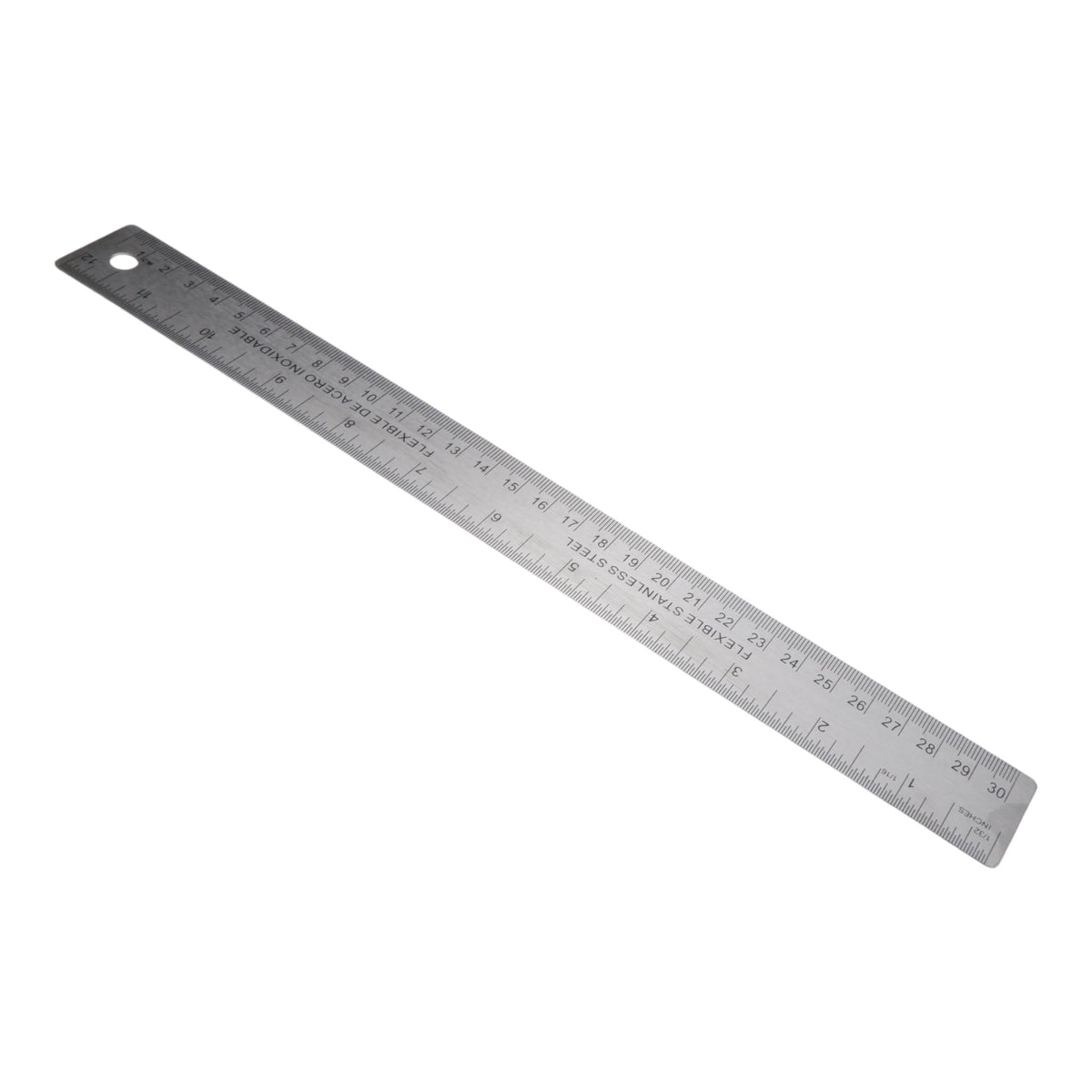 Stainless Steel Flexible Ruler with Non Slip Cork Base - 30cm – Crafts ...