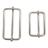 Bag Strap Adjusters / Sliding Bar Buckle - Nickel