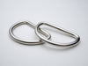 Japanese D-Ring Ring 2pc Set 40mm (Nickle or Antique)