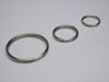 Nickel Split Ring Keyrings