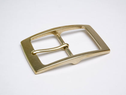 Italian Buckle - Solid Brass Double Bracket (35mm)
