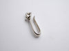 Kyoshin Elle - Japanese Nickel Fish Hook Key Chain / Jump Ring and Hook (59.5mm) Medium