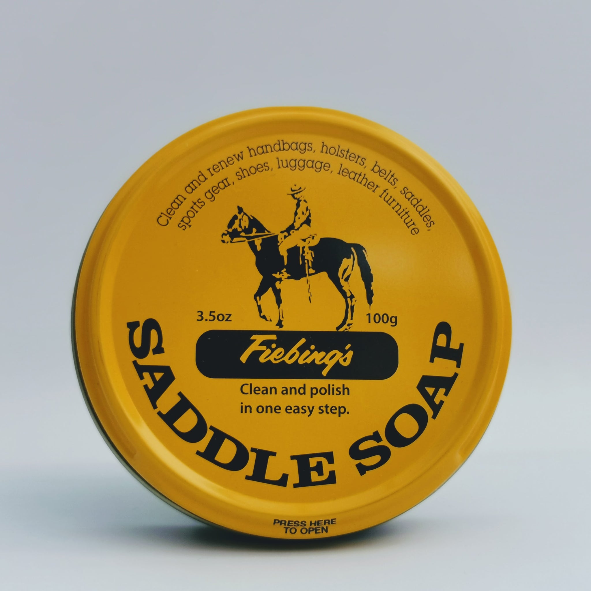 Fiebings Saddle Soap, Leather Conditioner, Cleaner 3.5oz