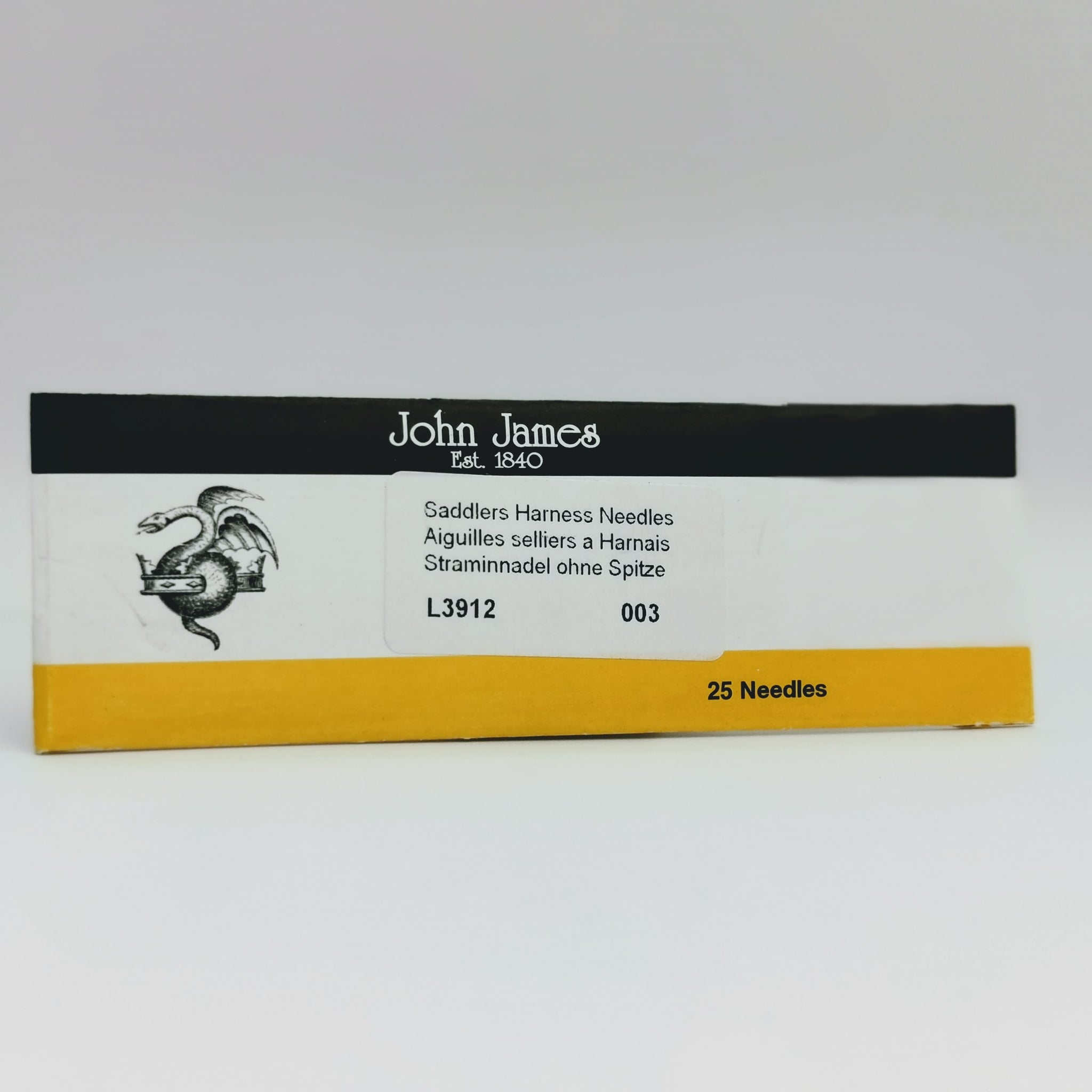 John James Saddlers Harness Needles (Small - Size 004)