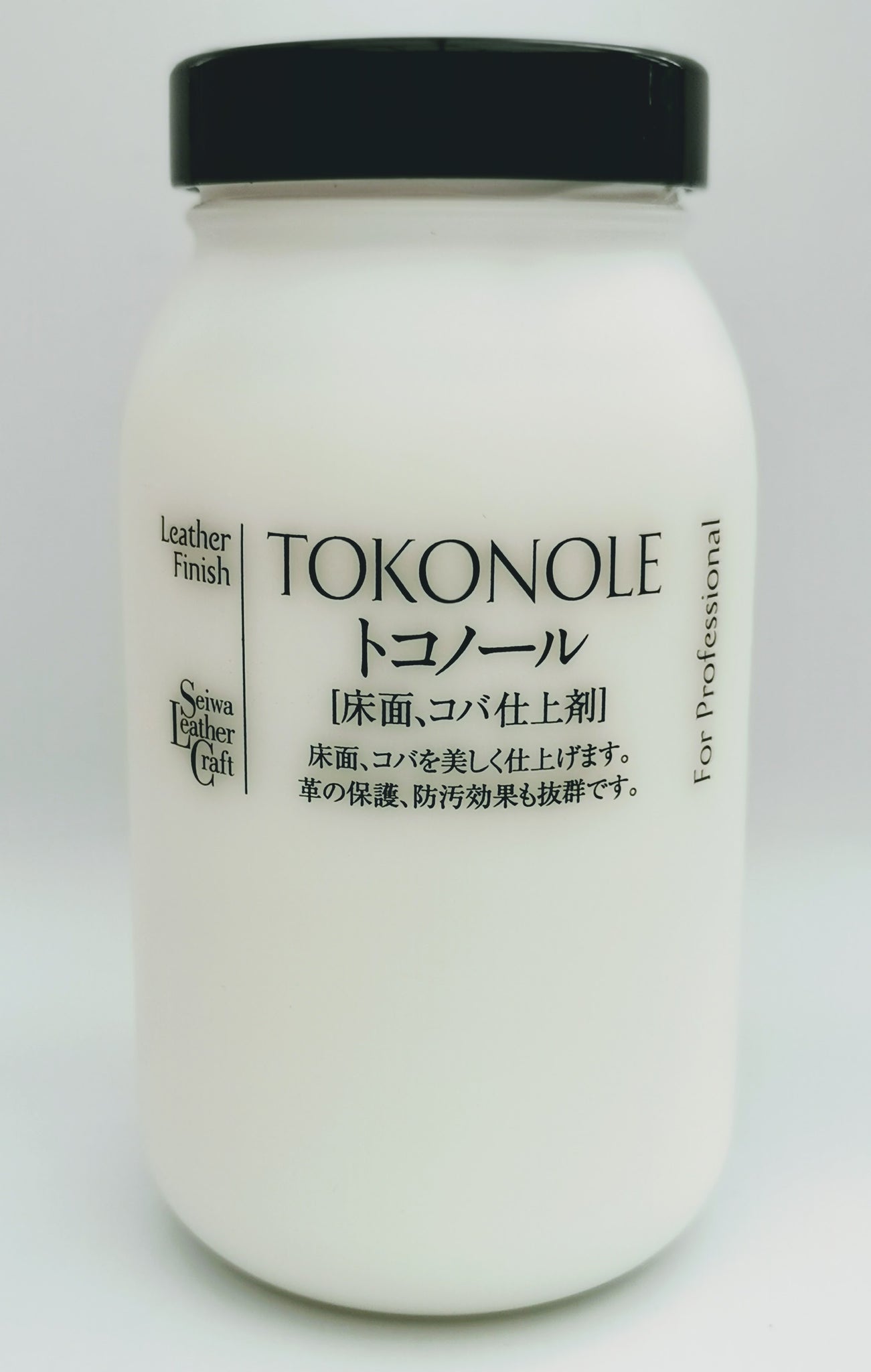 Tokonole Leather Finish Burnishing-Gum Clear 120g