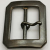 Japanese Buckle - Aged Brass Single Prong (40mm)